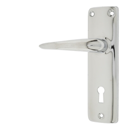 M2A10 - 2 Lever Lockset Chrome Plated | Eureka DIY Solutions Pty Ltd